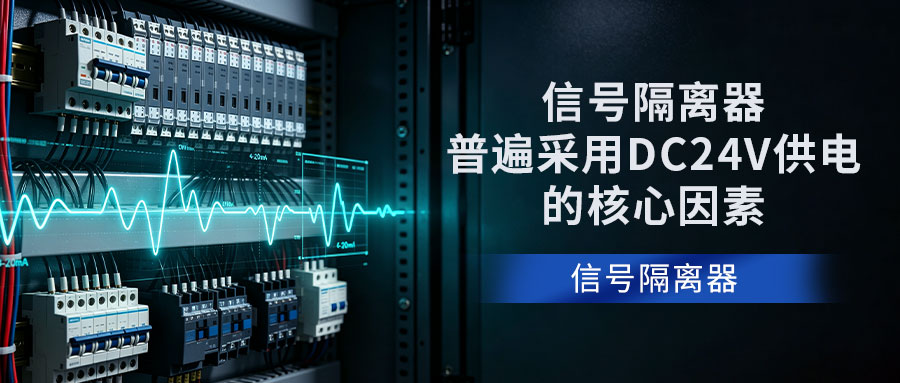 信号隔离器普遍采用DC24V供电的核心因素